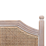 Изголовье кровати коричневое с обивкой из ротанга Olivia Headboard варинант исполнения - 2 | Loft Concept в Кирове