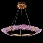 Люстра в форме кольца розовая Warm Pink Light варинант исполнения - 1 | Loft Concept в Кирове