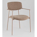 Стул Doe с подклокотниками коричневый варинант исполнения - 1 | Loft Concept в Кирове