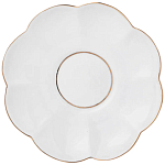 Чайный сервиз из фарфора со стразами на 6 персон 15 предметов Shine Porcelain варинант исполнения - 4 | Loft Concept в Кирове