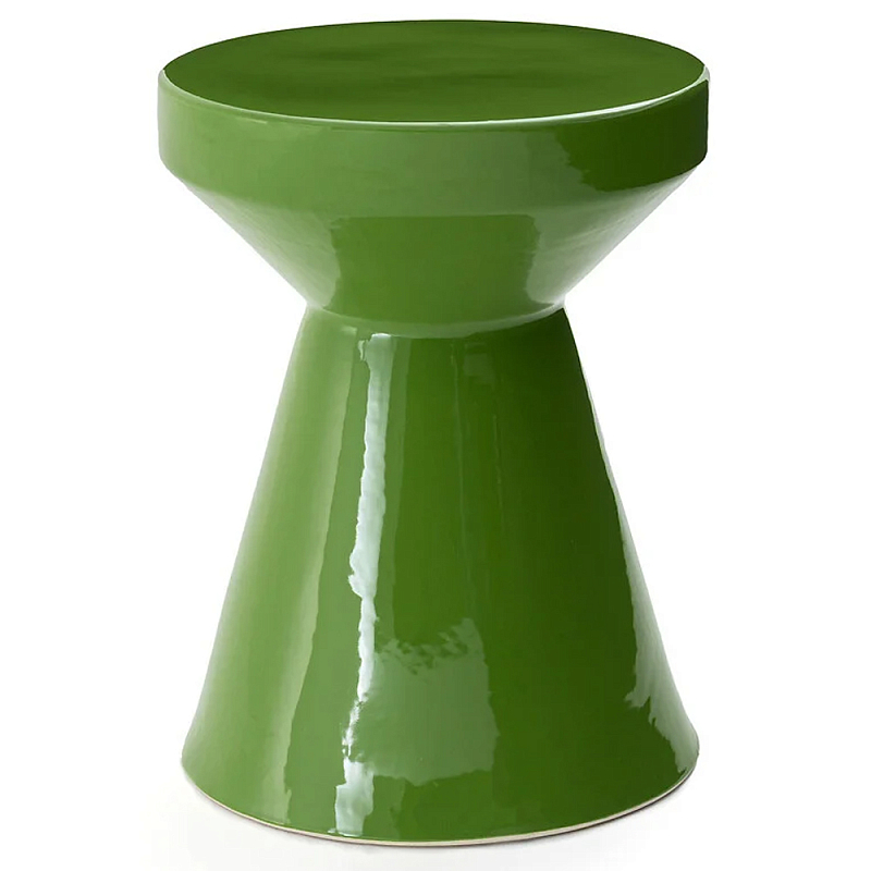 Приставной стол из керамики Manufacto Green Зеленый Приставной стол из керамики Manufacto Green Зеленый в Кирове | Loft Concept