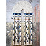 Настенное украшение из нитей Корона с кисточками Crown Wall Hanging варинант исполнения - 1 | Loft Concept в Кирове