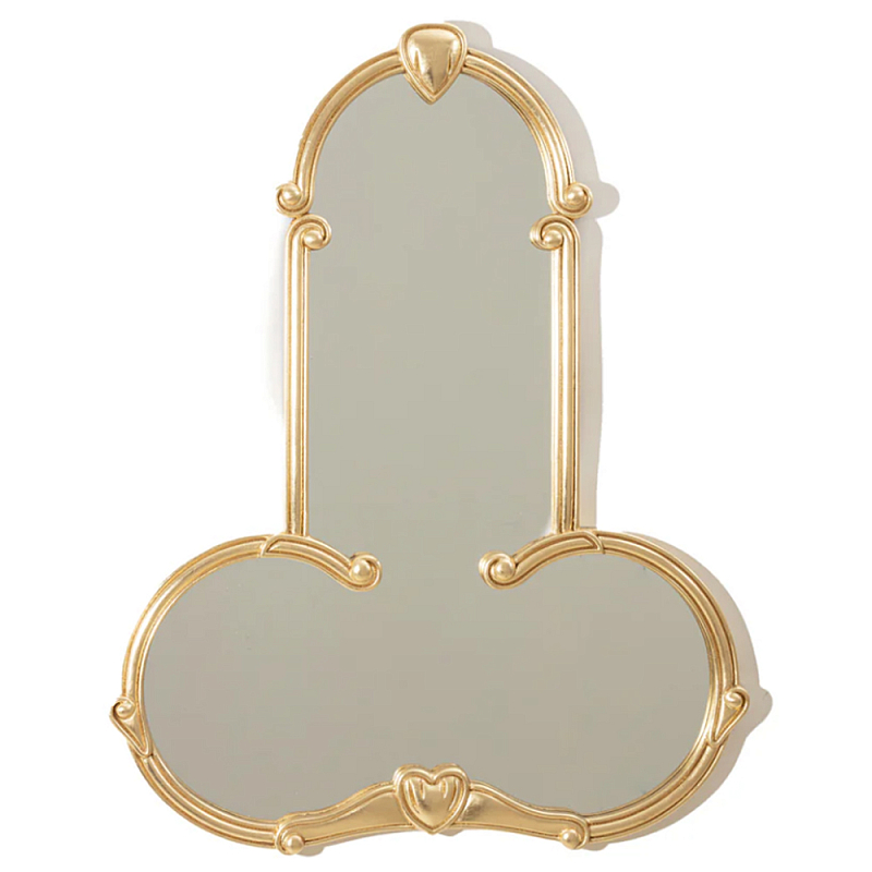 Зеркало SELETTI Liberty Mirror Man Золотой Зеркало SELETTI Liberty Mirror Man Золотой в Кирове | Loft Concept