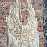 Аксессуар настенный в Эко стиле Белый wall decor White dress варинант исполнения - 1 | Loft Concept в Кирове