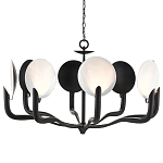 Люстра с плафонами в виде черно-белых дисков Ideal Shade Combination варинант исполнения - 4 | Loft Concept в Кирове