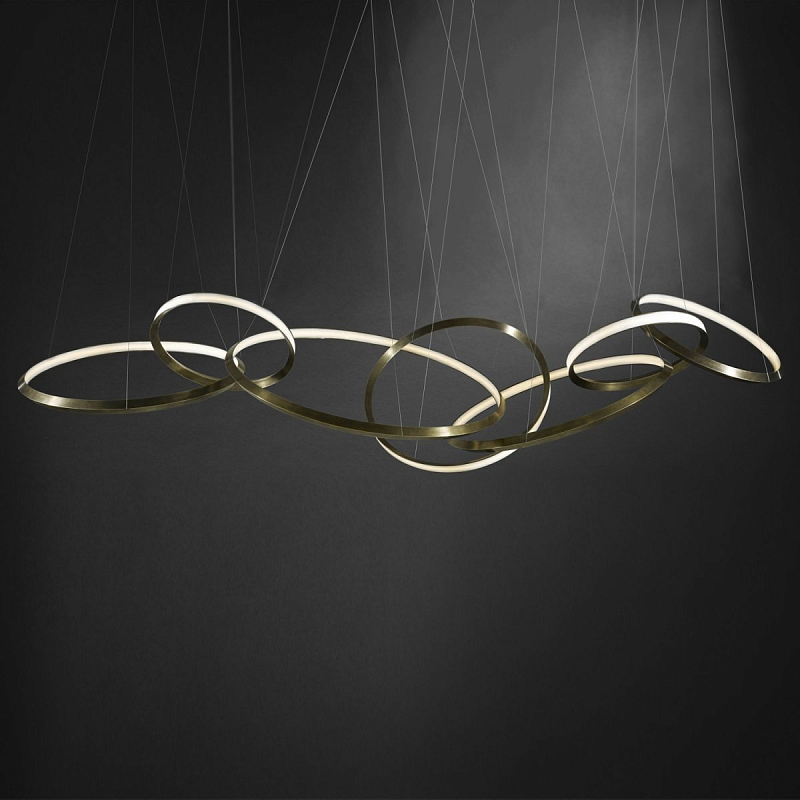 Люстра Christopher Boots ORACLE Seven Rings Темная бронза Люстра Christopher Boots ORACLE Seven Rings Темная бронза в Кирове | Loft Concept