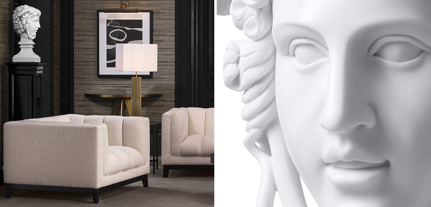 Декоративная скульптура Eichholtz Sculpture Medusa Декоративная скульптура Eichholtz Sculpture Medusa - Loft-Concept в Кирове