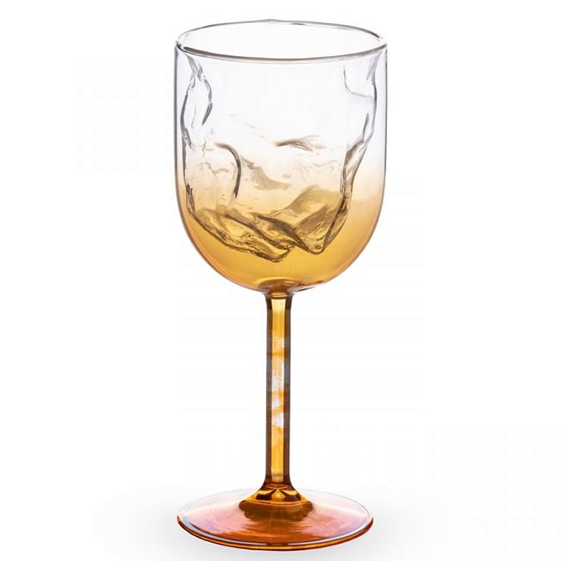 Бокал Seletti Meteorite Wine Янтарный Бокал Seletti Meteorite Wine Янтарный в Кирове | Loft Concept