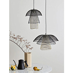 Подвесной светильник Black Grey Mesh Lampshade Hanging Lamp варинант исполнения - 6 | Loft Concept в Кирове
