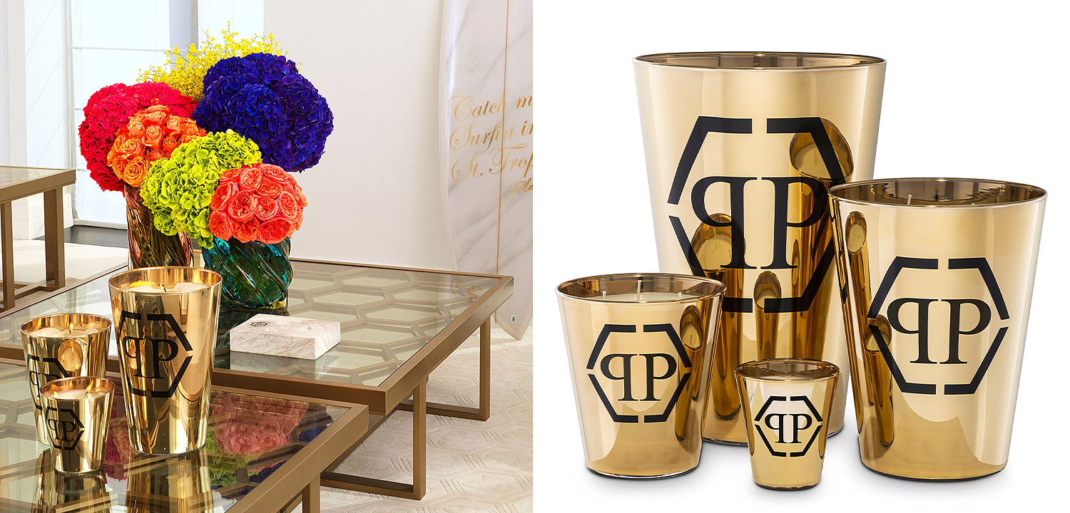 Свеча Philipp Plein Candle Empire Gold XL Свеча Philipp Plein Candle Empire Gold XL - Loft-Concept в Кирове