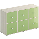 Тумба с глянцевым фасадом Noah варинант исполнения - 1 | Loft Concept в Кирове