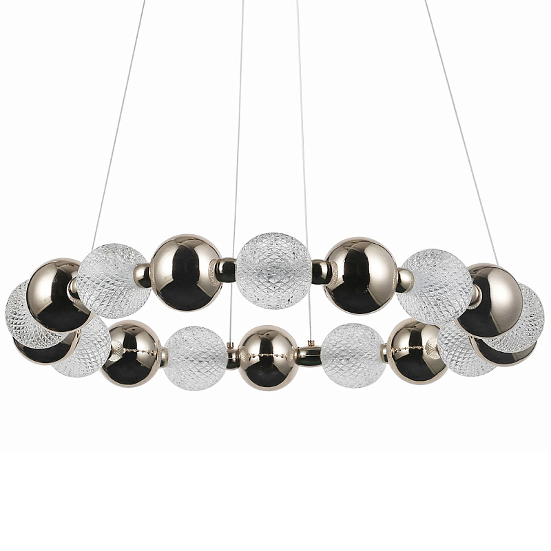 Светодиодная кольцевая люстра Crystal Globule Chrome Chandelier Gold Глянцевое золото Прозрачный Светодиодная кольцевая люстра Crystal Globule Chrome Chandelier Gold Глянцевое золото Прозрачный в Кирове | Loft Concept