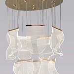 Потолочная люстра каскадная светодиодная Ethereality Sail варинант исполнения - 2 | Loft Concept в Кирове