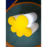 Настольная дизайнерская лампа Poltronova Passiflora Yellow Table Lamp варинант исполнения - 2 | Loft Concept в Кирове