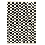 Ковер с шахматным принтом Chess Layout с эффектом шерсти варинант исполнения - 3 | Loft Concept в Кирове