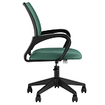 Офисное кресло с основанием из черного пластика Desk chairs Green варинант исполнения - 3 | Loft Concept в Кирове