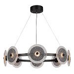 Люстра с плафонами из фактурного двойного стекла Heterochromia варинант исполнения - 4 | Loft Concept в Кирове