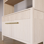 Стеллаж Primo с ящиками Светлый дуб  варинант исполнения - 4 | Loft Concept в Кирове