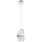 Подвесной светильник из хрусталя Fleuretta Crystal Chrome Hanging Lamp варинант исполнения - 2 | Loft Concept в Кирове