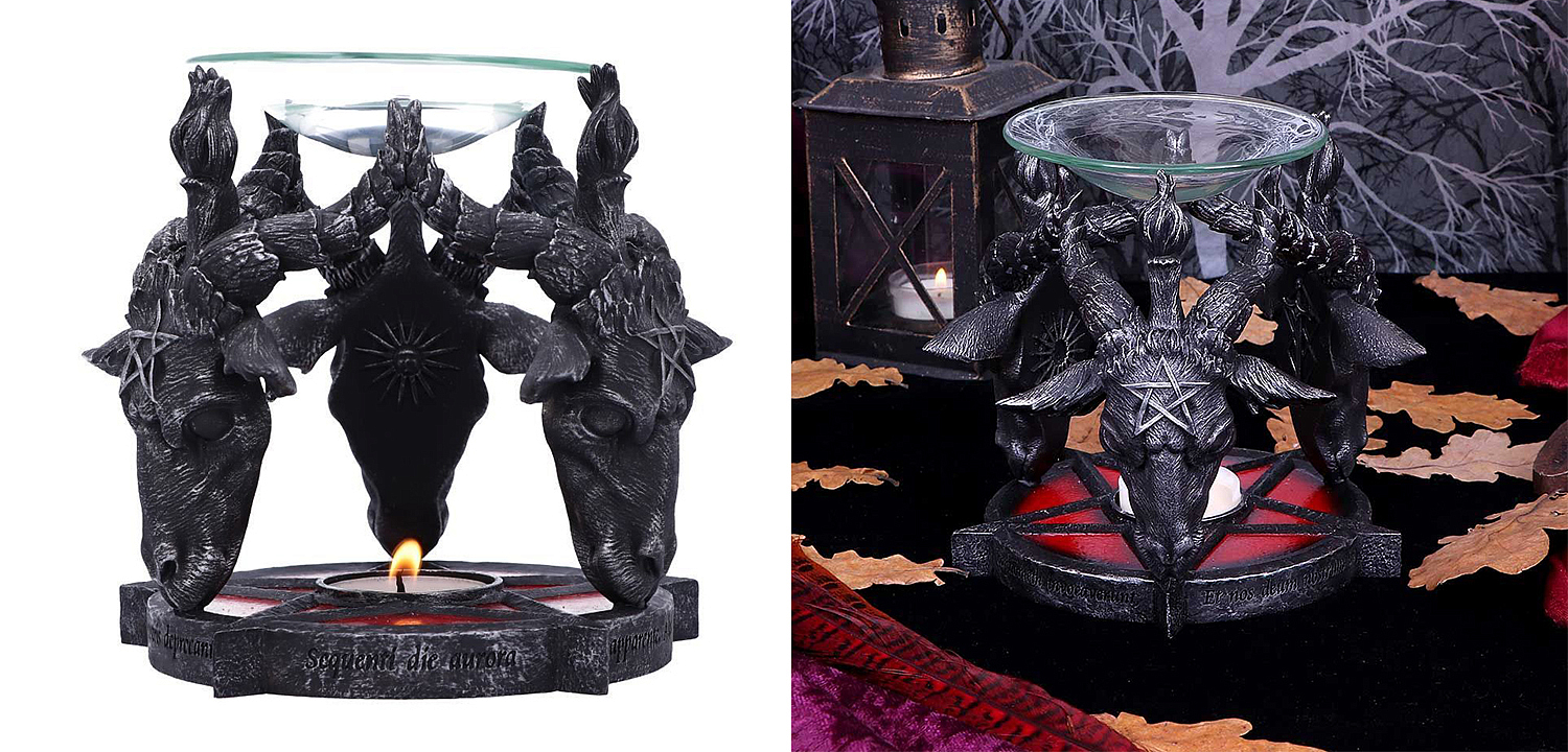 Подсвечник с чашей Baphomet Head - Loft-Concept в Кирове