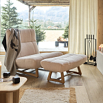 Кресло с обивкой букле Lino White  Boucle Armchair варинант исполнения - 8 | Loft Concept в Кирове