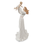 Статуэтка фарфоровая Девушка с ребенком Charming Statuette варинант исполнения - 2 | Loft Concept в Кирове