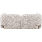 Дизайнерский двухместный диван с мягкими спинкой и подлокотниками бежевый Madelaine Sofa Beige варинант исполнения - 2 | Loft Concept в Кирове