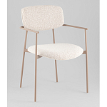 Стул Doe с подклокотниками молочный варинант исполнения - 1 | Loft Concept в Кирове