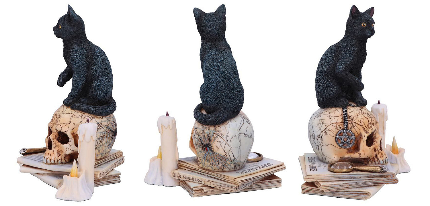 Статуэтка Cat on Skull Статуэтка Cat on Skull - Loft-Concept в Кирове