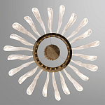 Люстра с декором в виде крупных рельефных лепестков 80 см Ethereal Bloom варинант исполнения - 5 | Loft Concept в Кирове