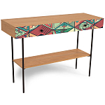 Консоль с принтом на ящиках Elise Console Table варинант исполнения - 11 | Loft Concept в Кирове