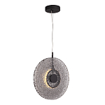 Подвесной светильник из дымчатого фактурного двойного стекла Heterochromia варинант исполнения - 3 | Loft Concept в Кирове