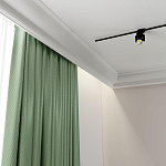 Гладкий карниз KT-01 варинант исполнения - 2 | Loft Concept в Кирове