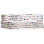 Дизайнерский модульный диван волнистой формы с цветным принтом Poltronova Superonda Sofa варинант исполнения - 6 | Loft Concept в Кирове