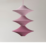 Подвесной вязаный розовый светильник «Звезда Востока 03» варинант исполнения - 4 | Loft Concept в Кирове