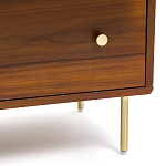 Комод с 6-ю ящиками с декором из ротанга Degarmo Chest of Drawers варинант исполнения - 4 | Loft Concept в Кирове