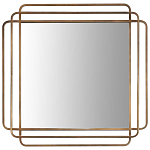 Квадратное настенное зеркало Arbela Mirror варинант исполнения - 1 | Loft Concept в Кирове