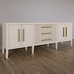 Большая VT-тумба Primo шпон Светлый дуб варинант исполнения - 3 | Loft Concept в Кирове