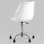 Офисный стул на металлическом основании EGGERY White варинант исполнения - 6 | Loft Concept в Кирове