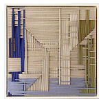 Аксессуар Геометрическая абстракция Figurative Beige Wall Hangings варинант исполнения - 2 | Loft Concept в Кирове