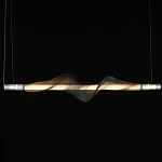 Люстра подвесная линейная Adilin Сhromium варинант исполнения - 1 | Loft Concept в Кирове