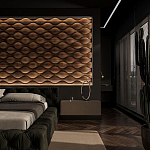 Гипсовая 3D панель с принтографией PM-108 варинант исполнения - 4 | Loft Concept в Кирове