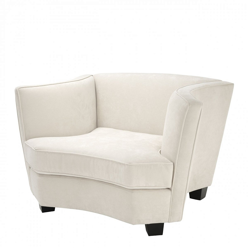 Кресло Eichholtz Chair Giulietta Молочный Черный Кресло Eichholtz Chair Giulietta Молочный Черный в Кирове | Loft Concept