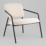 Кресло лаунж Rooney букле белый варинант исполнения - 1 | Loft Concept в Кирове