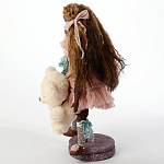 Авторская кукла Девочка с медвежонком варинант исполнения - 3 | Loft Concept в Кирове