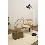 Торшер с плафоном в форме купола в сочетании черного и золотистого цвета Minimalist Execution варинант исполнения - 4 | Loft Concept в Кирове