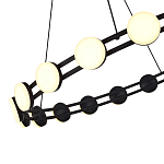 Люстра кольцевая с круглыми светодиодными источниками света Maxine Light варинант исполнения - 6 | Loft Concept в Кирове