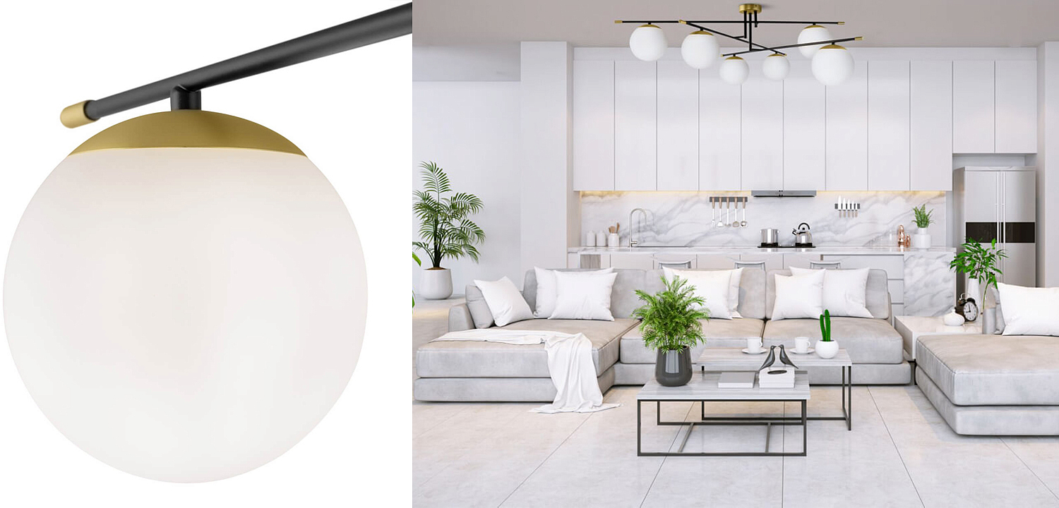 Потолочный светильник Spike Balls Hanging Lamp Потолочный светильник Spike Balls Hanging Lamp - Loft-Concept в Кирове