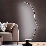 Напольный светильник Профиль Лица Face Contour варинант исполнения - 2 | Loft Concept в Кирове