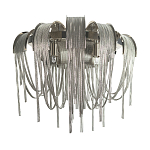 Бра с металиическими цепочками и дугообразными элементами Atlantis Chain варинант исполнения - 1 | Loft Concept в Кирове